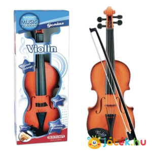Klasszikus hegedű (gyerek violin), fém húrokkal, 49 cm (Bontempi)