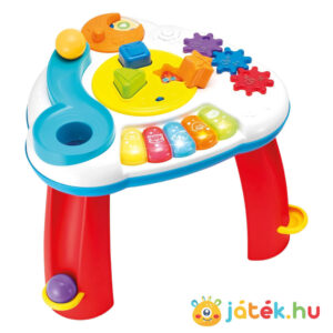 Labdák és formák zenélő készségfejlesztő bébiasztal (Winfun)