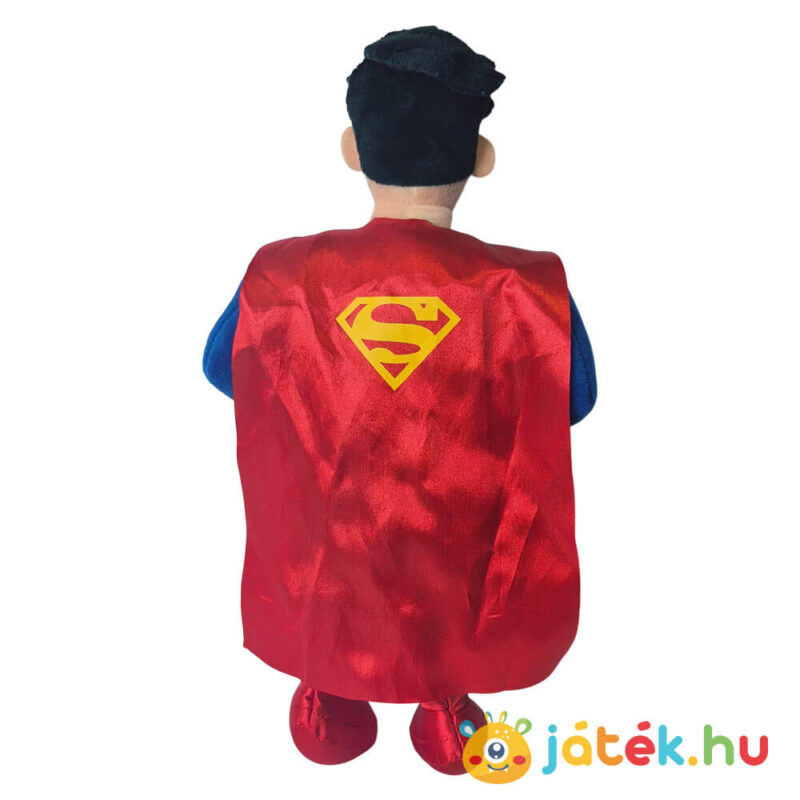 Superman plüssfigura hátulról (32 cm)