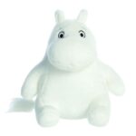 Muminok: Ülő, Moomin plüss, 20 cm (Aurora)