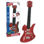 Elektromos rock gitár fém húrokkal, 62 cm (Bontempi)