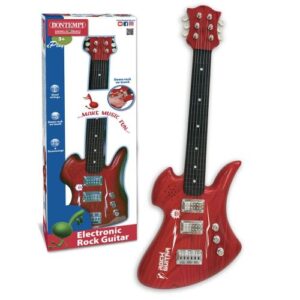 Elektromos rock gitár fém húrokkal, 62 cm (Bontempi)
