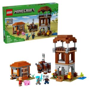 LEGO Minecraft: A fosztogató őrtorony és a romboló (21278)