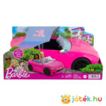 Barbie: Rózsaszín Barbie játék autó (33 cm)