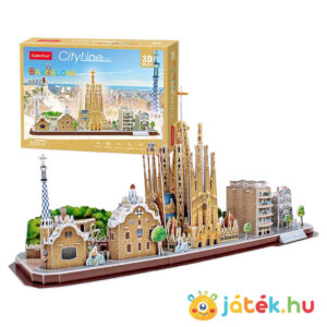 Barcelona: 186 db-os 3D puzzle (CubicFun)