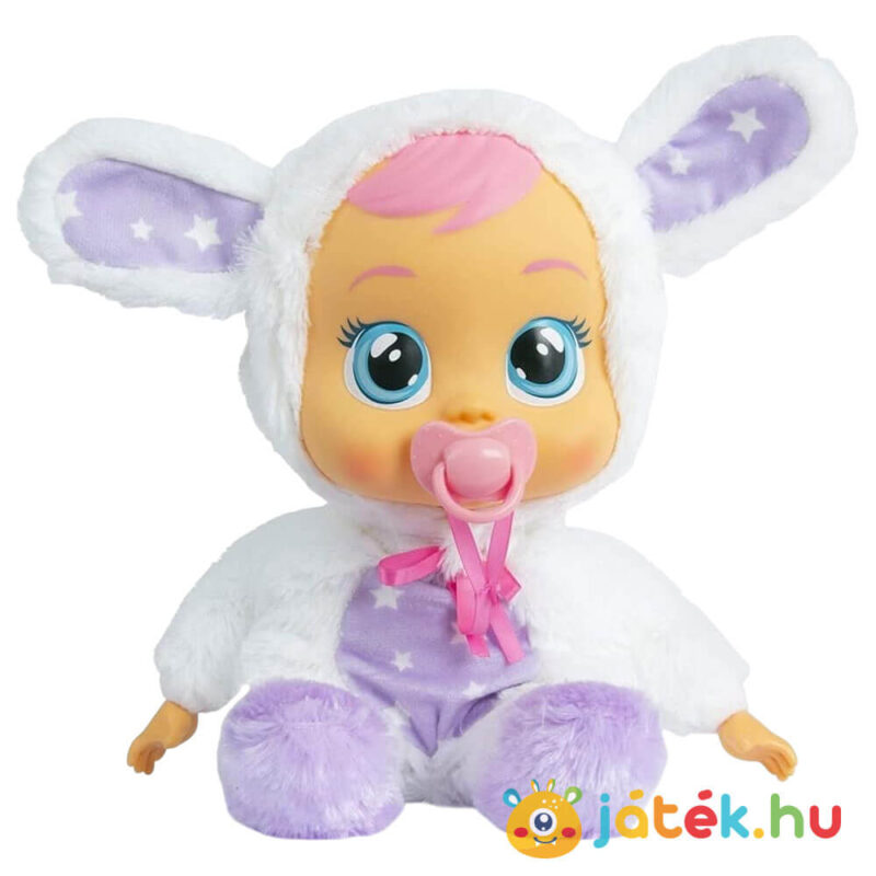 Cry Babies: Jó éjt! Coney, világító interaktív játékbaba kibontva (30 cm)