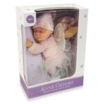 Anne Geddes: Puha testű babafigura, tündér ruhában, 23 cm