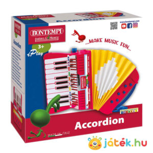 Gyerek harmonika, 17 billentyűvel (Bontempi)