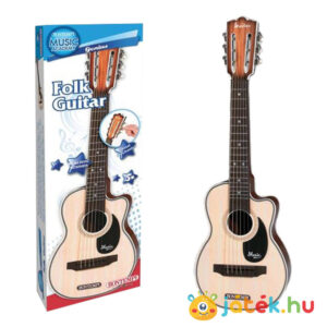 Klasszikus gyerek gitár, fém húrokkal, 70 cm (Bontempi)