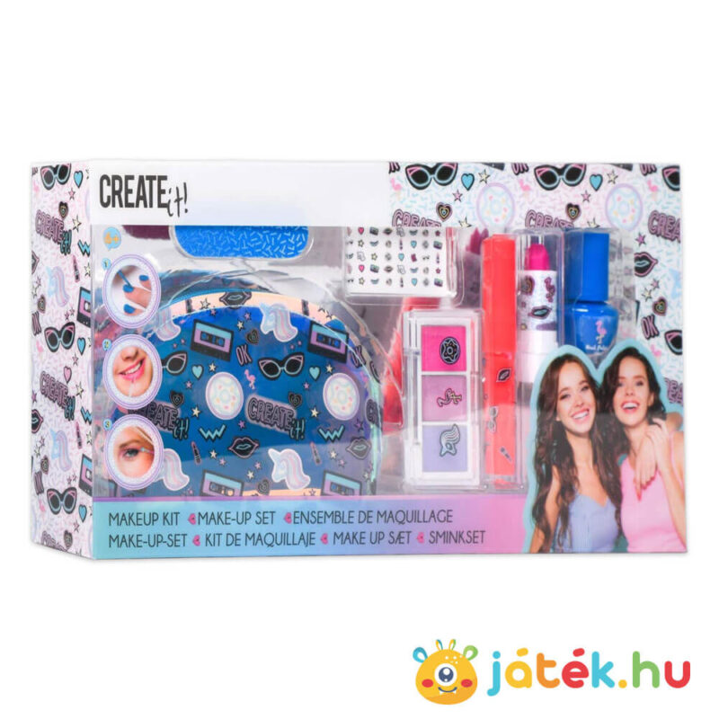 Make-Up sminkszett, divatos neszeszerben (Create it!)