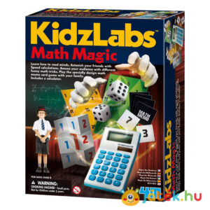 Matek mágia, matematika tanulást segítő készlet feladatlapokkal, számológéppel (4M)