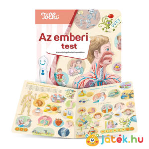 Tolki: Az emberi test, interaktív foglalkoztató hangoskönyv
