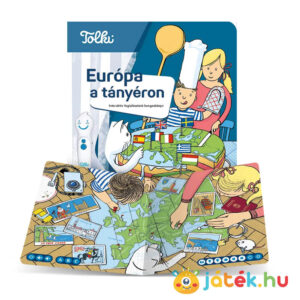 Tolki: Európa a tányéron, interaktív foglalkoztató hangoskönyv