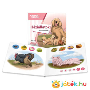 Tolki: Háziállatok, interaktív foglalkoztató hangoskönyv