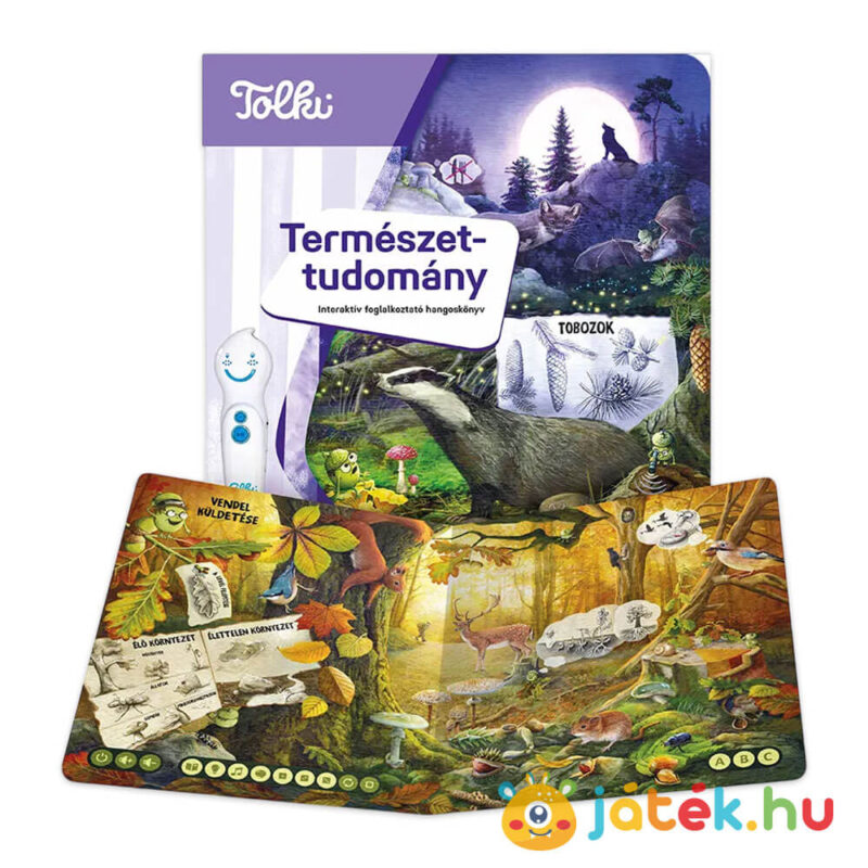 Tolki: Természettudomány, interaktív foglalkoztató hangoskönyv