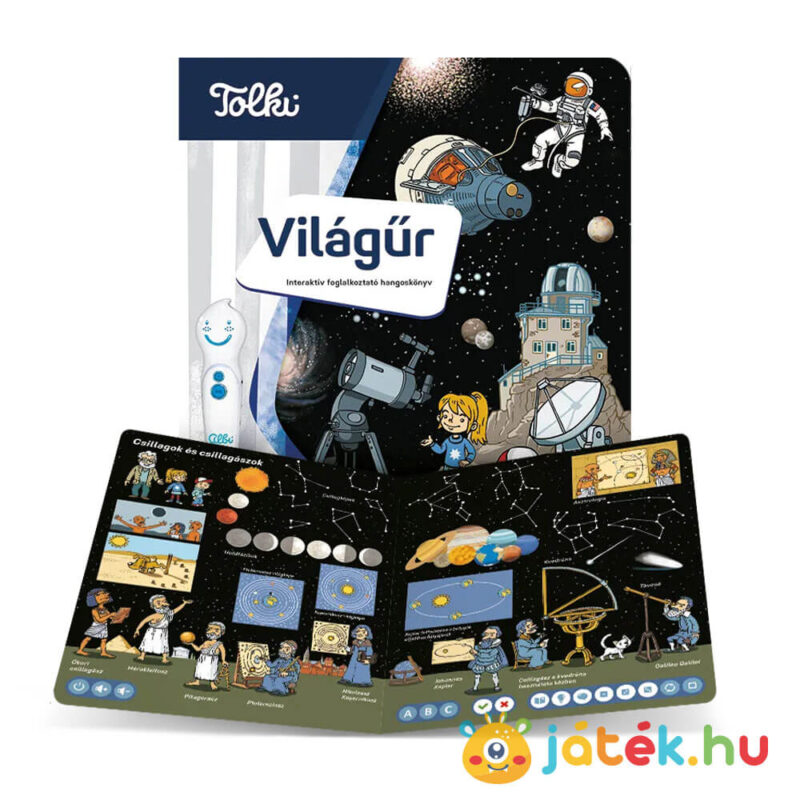 Tolki: Világűr, interaktív foglalkoztató hangoskönyv