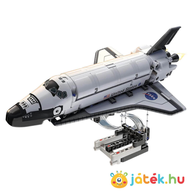 Tudomány és Játék: NASA űrsikló építőkészlet balról (Clementoni)