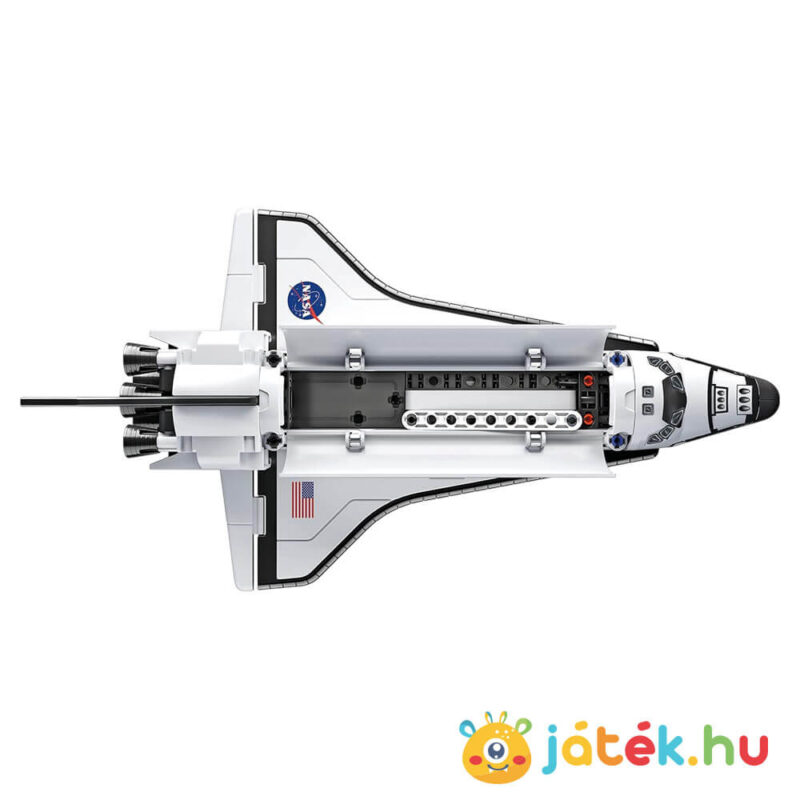 Tudomány és Játék: NASA űrsikló építőkészlet felülről (Clementoni)