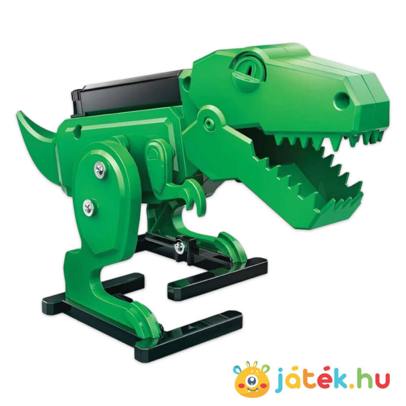 Tyrannosaurus Rex Robot, tudományos játék megépítve (4M)