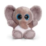 Nelly, a csillogó szemű plüss elefánt, 25 cm (Animotsu)
