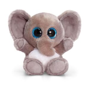 Nelly, a csillogó szemű plüss elefánt, 25 cm (Animotsu)