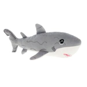 Nagy fehér cápa plüss, 25 cm (Keel Toys)
