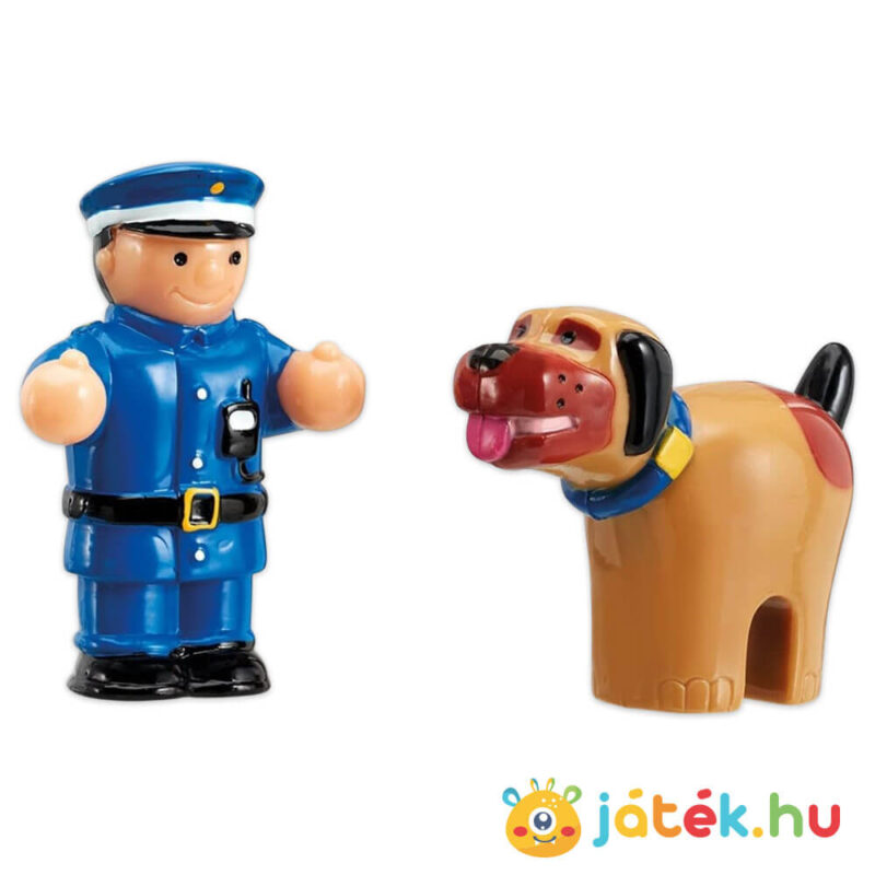 Charlie, a rendőrautó figurái (Wow Toys)