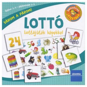 Lottó, fejlesztőjáték óvodásoknak (Granna)