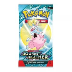 Pokémon: Scarlet & Violet, Journey Together 10 db-os gyűjthető kártya csomag (Trading Card Game, Booster Pack)