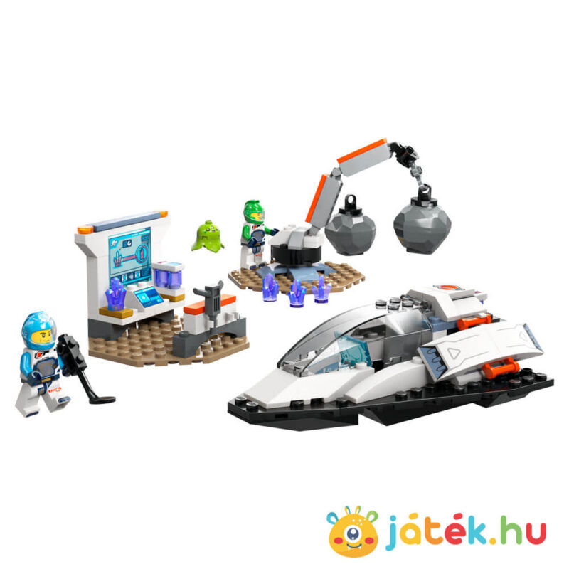Lego City Space 60429: Űrhajó és aszteroidák felfedezése (megépítve)