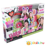 Óriás kötőkészlet szövőkerettel