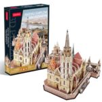 A Mátyás templom és a Halászbástya, 176 darabos 3D puzzle (CubicFun)