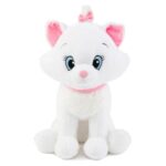 Macskarisztokraták: Marie, ülő fehér plüss cica, 28 cm (Disney Classics)