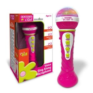 Karaoke mikrofon hang és fényeffektekkel (Bontempi)