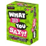 What did you say? társasjáték