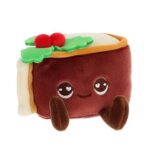 Illatos, plüss karácsonyi tortaszelet, 8 cm (Keel Toys)