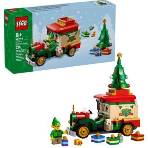 Mikulás postás autója (LEGO Icons, 40746)