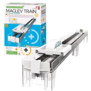 Mágneses vonat, tudományos játék készlet (4M)