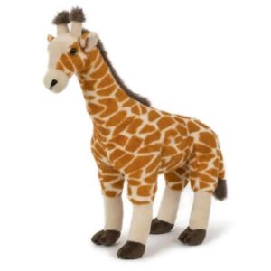 Élethű álló plüss zsiráf, 38 cm (Semo)