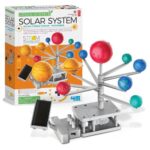 Hibrid motorizált napelemes naprendszer, tudományos játék (4M)