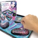 Kozmikus Zen kert, kreatív kavicsfestő készlet fluoreszkáló festékkel (Nebulous Stars)