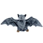 Élethű, szürke plüss denevér, 36 cm (Cornelissen)