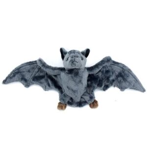 Élethű, szürke plüss denevér, 36 cm (Cornelissen)