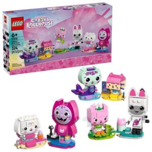 LEGO Gabbys Dollhouse: Gabi kockákból épült cicabarátai (11215)