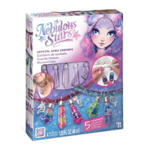 Titkos kívánságőrző kristálymedál nyaklánc készítő kreatív készlet (Nebulous Stars)