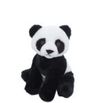 Ülő plüss panda, 16 cm