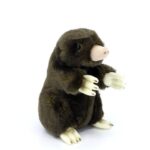 Élethű, álló plüss vakond, 20 cm (Rappa)