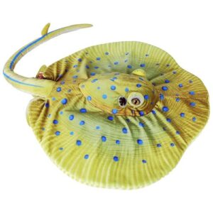 Élethű kékpettyes plüss tüskésrája, 45 cm (Wild Republic)