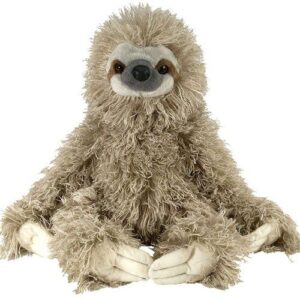 Átölelhető, élethű, ülő plüss lajhár, 30 cm (Wild Republic)