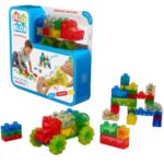 Jelly Blox: Jármű készlet, 35 db-os színes, rugalmas műanyag építőjáték